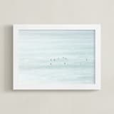 "Ocean's Nine" - Art Print in Pacific by Shannon Howard - Framed