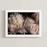"Light at Night No.3" - Art Print in Peony Blush by Janie Allen - Framed