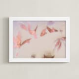 "Somewhere Beyond myself" - Art Print in passionfruit by raven erebus - Framed