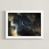 "Eclipse Eleven" - Art Print in Eclipse Navy by Jeff Preuss - Framed