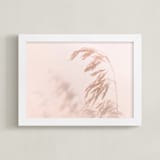 "August Days" - Art Print in Pink Dawn by Karen Kaul - Framed