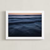 "The Uniqueness of Waves XXXV" - Art Print in The Uniqueness of Waves XXXV Blue by Tal Paz-Fridman - Framed