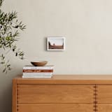 "Valley Sunrise" - Art Print in Sunrise by 1885 Atelier - In a Room