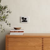 "Overlay: Landscape" - Framed Photo in Ivory by Pippa Shaw - In a Room