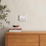 "Walking Dogs" - Art Print in tawny by Natalie Groves - In a Room