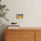 "In the rays of sun" - Art Print in Sunny yellow by NSMARK - In a Room