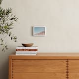 "Palapas" - Art Print in Pool Blue by Heather Loriece - In a Room
