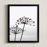 "Just Us" - Art Print in Silver grey by Johanna Phillips Huuva - Framed