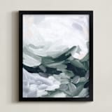 "So Serene" - Art Print in Forest by Melanie Severin - Framed