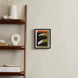 "Dual Perspectives 1" - Art Print in Subtle Earth by Stefania Copertini - In a Room