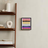 "Behind The Veil 2" - Art Print in Vibrant Cherry by HAPI ART - In a Room