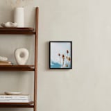 "Sun Dried Thistle" - Art Print in Quiet Sea Blue by Elky Ink - In a Room