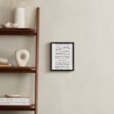 "The Lord's Prayer" - Art Print in Taupe by Jennifer Wick - In a Room