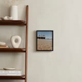 "Grains Of Sand" - Art Print in Sand Gold by Christian Florin - In a Room