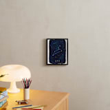 "Zodiac Constellation Leo" - Personalized Art Print in Galaxy by Ashley Presutti Beasley - In a Room