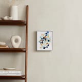 "Hexagon Cluster" - Art Print in Turquoise by Yao Cheng Design - In a Room