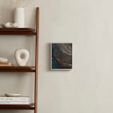 "Making Tracks" - Art Print in Sea Blue by Alaric Yanos - In a Room