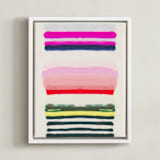 "You Are Beautiful" - Art Print in CANDY by HAPI ART - Framed Canvas