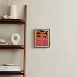"Underground Opera" - Art Print in Rosebud by Deborah Velasquez - In a Room