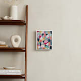"Kaleidoscope No.1" - Art Print in Cerise by Hooray Creative - In a Room