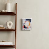 "Light in dark" - Art Print in gold fever orange by Jihye Back Kim - In a Room