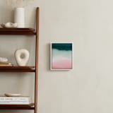 "Pink Tide" - Art Print in Pink sand by A Real Peach Studio - In a Room