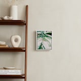 "Begonia Monsteras" - Art Print in Monstera Green by jinseikou - In a Room