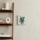 "Emerald Gems" - Art Print in Emerald Green by Yao Cheng Design - In a Room