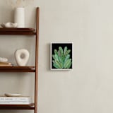 "Banana Leaf Bouquet II" - Art Print in Tropical Green by Madeline Trait - In a Room