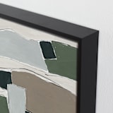 "Summer Valley 3" - Art Print in Soil by Iveta Angelova - Frame Close-up