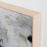 "Seemingly Separate" - Art Print in Slate Grey by Christa Kimble - Frame Close-up