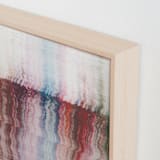 "Like a Marbling" - Art Print in Rust by Sumak Studio - Frame Close-up