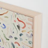 "Messy" - Art Print in Sample by Sumak Studio - Frame Close-up