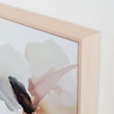 "Compassion Project" - Art Print in Dusty Rose by Mya Bessette - Frame Close-up