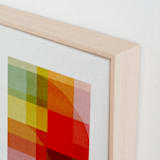 "Thread IV" - Art Print in Tapestry by Sumak Studio - Frame Close-up