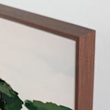 "California Oak Woodlands 2" - Art Print in Green by Caryn Owen - Frame Close-up