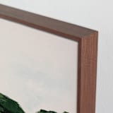 "California Oak Woodlands 1" - Art Print in Green by Caryn Owen - Frame Close-up