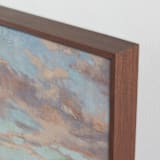 "Panorama 3" - Art Print in Spruce by Wendy Keller - Frame Close-up