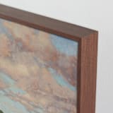 "Panorama 2" - Art Print in Ochre by Wendy Keller - Frame Close-up