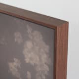 "Hazed Florals 1" - Art Print in Dusty Burgundy by Baumbirdy - Frame Close-up