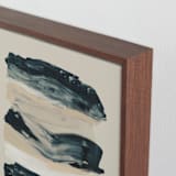 "Sea Wash" - Art Print in Ocean by Melanie Severin - Frame Close-up