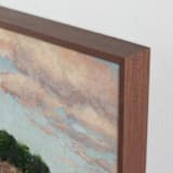 "Panorama 1" - Art Print in Olive by Wendy Keller - Frame Close-up