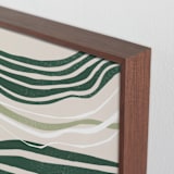 "If You Look Closely 1" - Art Print in Forest by Maja Cunningham - Frame Close-up