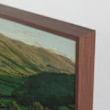 "Green Valley 2" - Art Print in Field by Wendy Keller - Frame Close-up