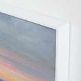 "Summer Glow I" - Art Print in Sunset by Nicole Walsh - Frame Close-up