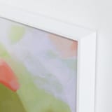 "Nev I" - Art Print in Celery by Mya Bessette - Frame Close-up