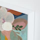 "Birthday Bouquet II" - Art Print in Passionate Peach by cyrille gulassa - Frame Close-up