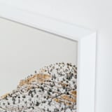 "Aurum 1" - Art Print in snow by Kamala Nahas - Frame Close-up