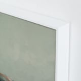 "Waterton Glacier" - Art Print in Mint by Wendy Keller - Frame Close-up