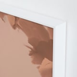 "Nature's bloom I" - Art Print in Blush by Marshe Hutchinson - Frame Close-up